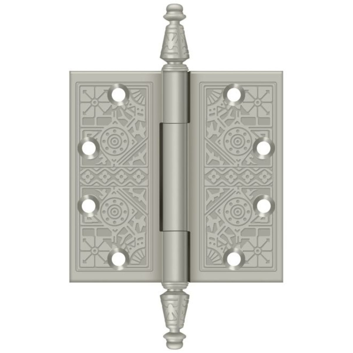 Deltana DSBP45U15 Full Mortise Square Hinge, Satin Nickel