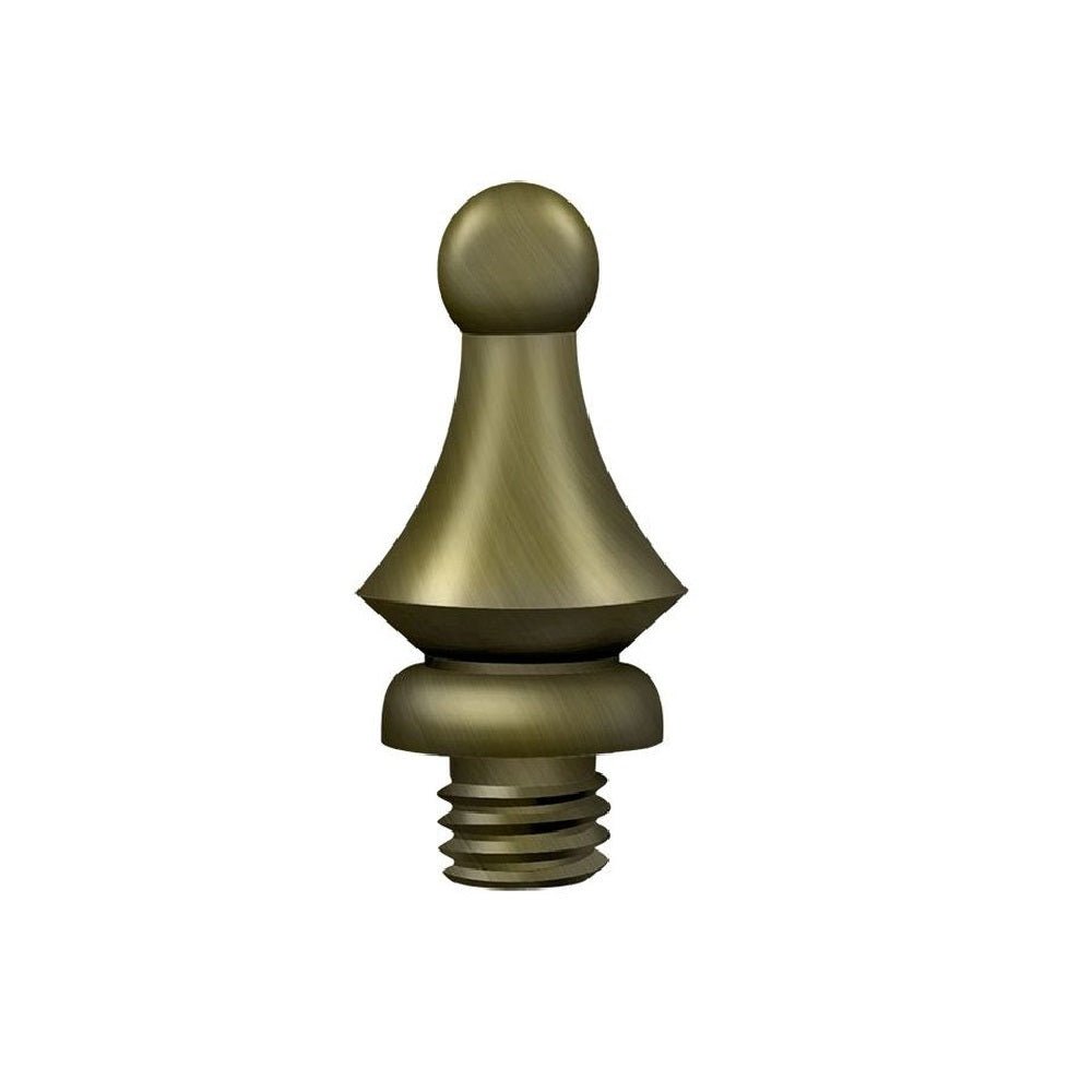 Deltana DSWT5 Windsor Hinge Finials, Antique Brass