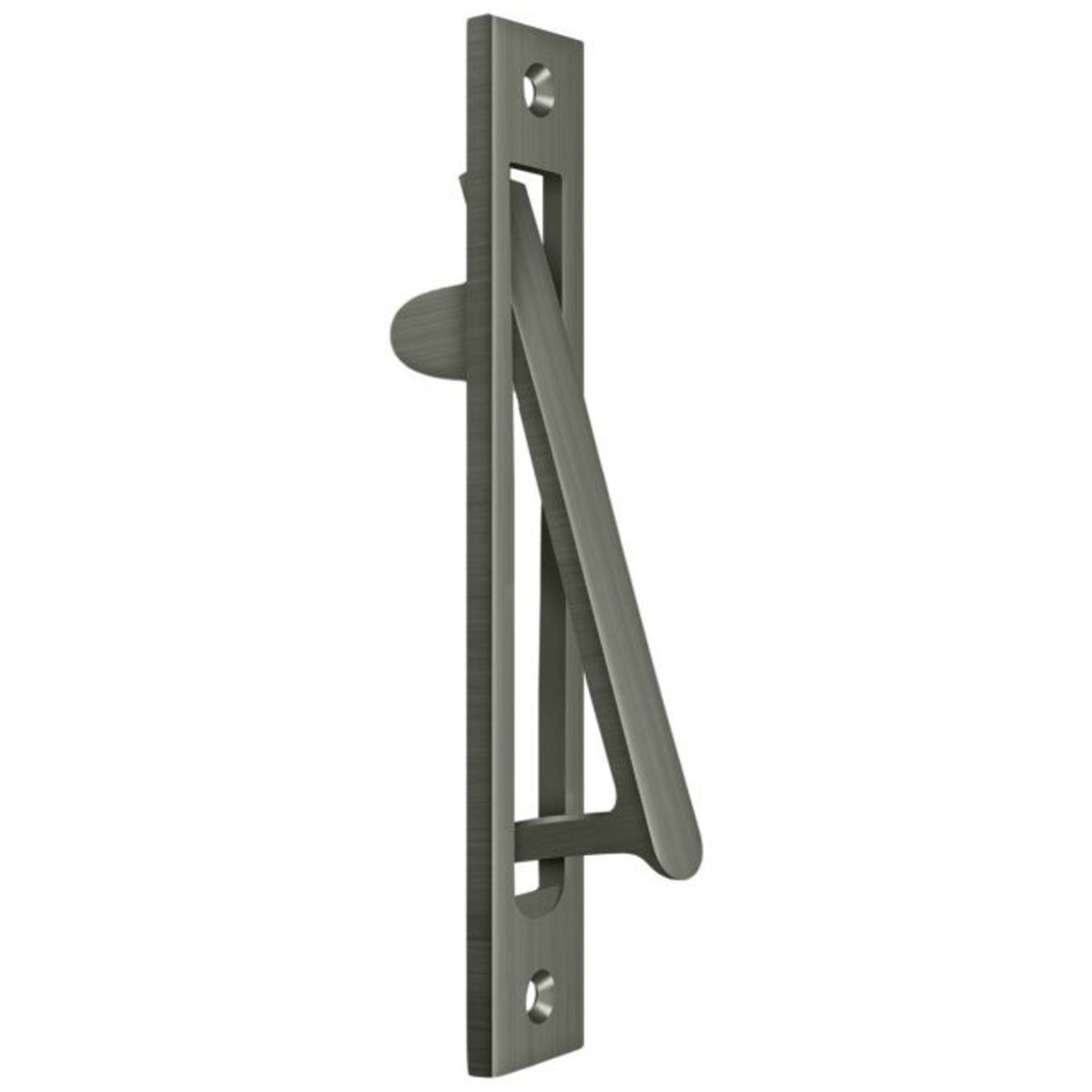 Deltana EP6125U15A Heavy Duty Edge Pull, Antique Nickel, 6-1/4"