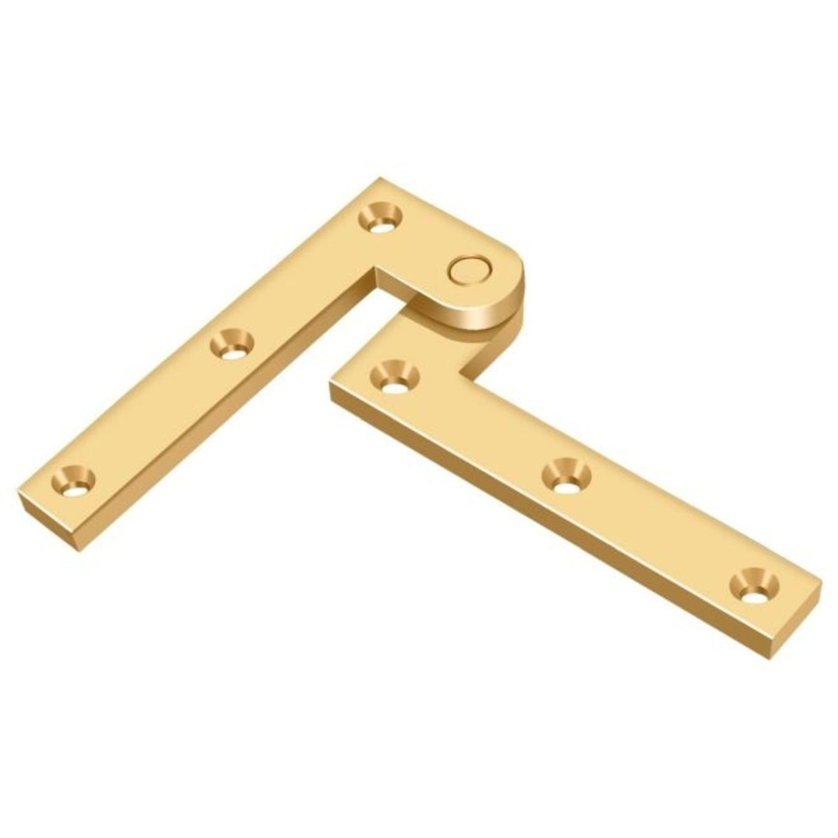 Deltana PH35CR003 Pivot Hinge, Lifetime Brass