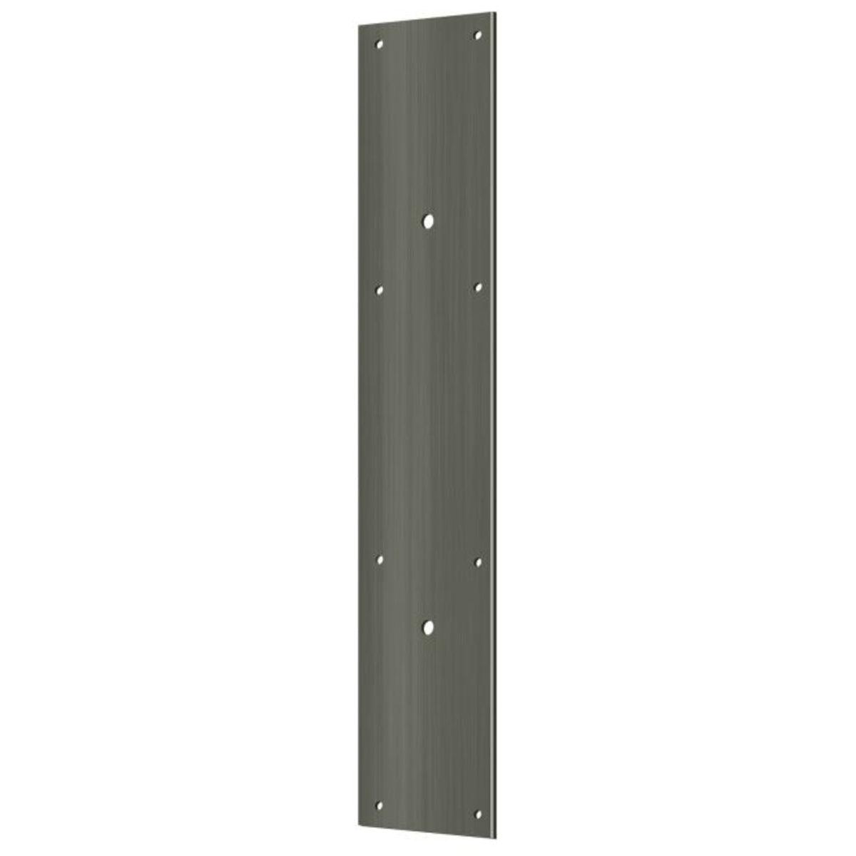 Deltana PPH3520U15A Push Plate For Door Pull, Antique Nickel, 20"