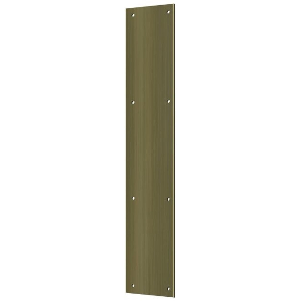 Deltana PP3520U5 Push Plate, Antique Brass