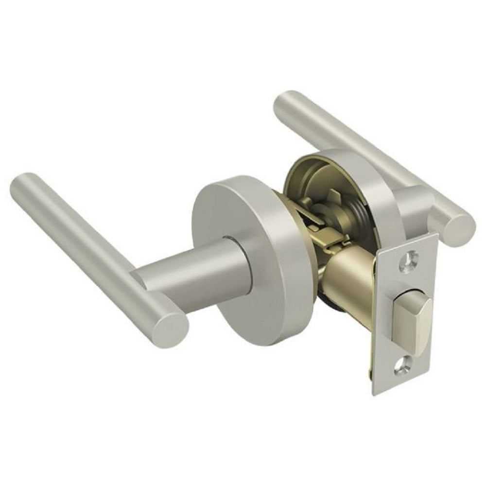 Deltana ZMLR3U15 Mandeville Passage Door Lever, Satin Nickel
