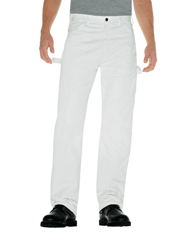 Dickies 1953WH 3330 Men's Painter's Pants, Cotton, White, 33" x 30"