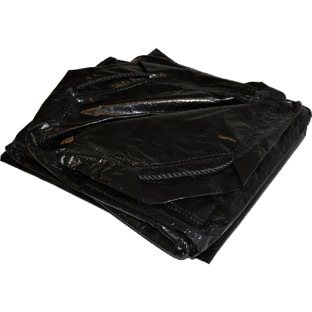 Dry Top 50066 Heavy Duty Tarp, Polyethylene, Black