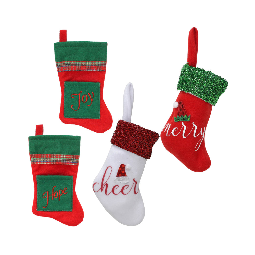 Dyno 1076451AC Mini Christmas Stocking, 7 In
