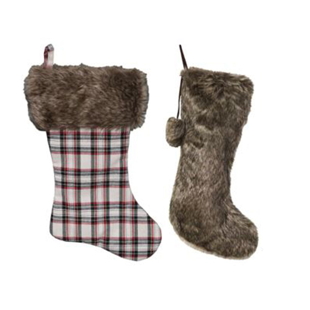 Dyno 1199024AC Plaid Christmas Stocking