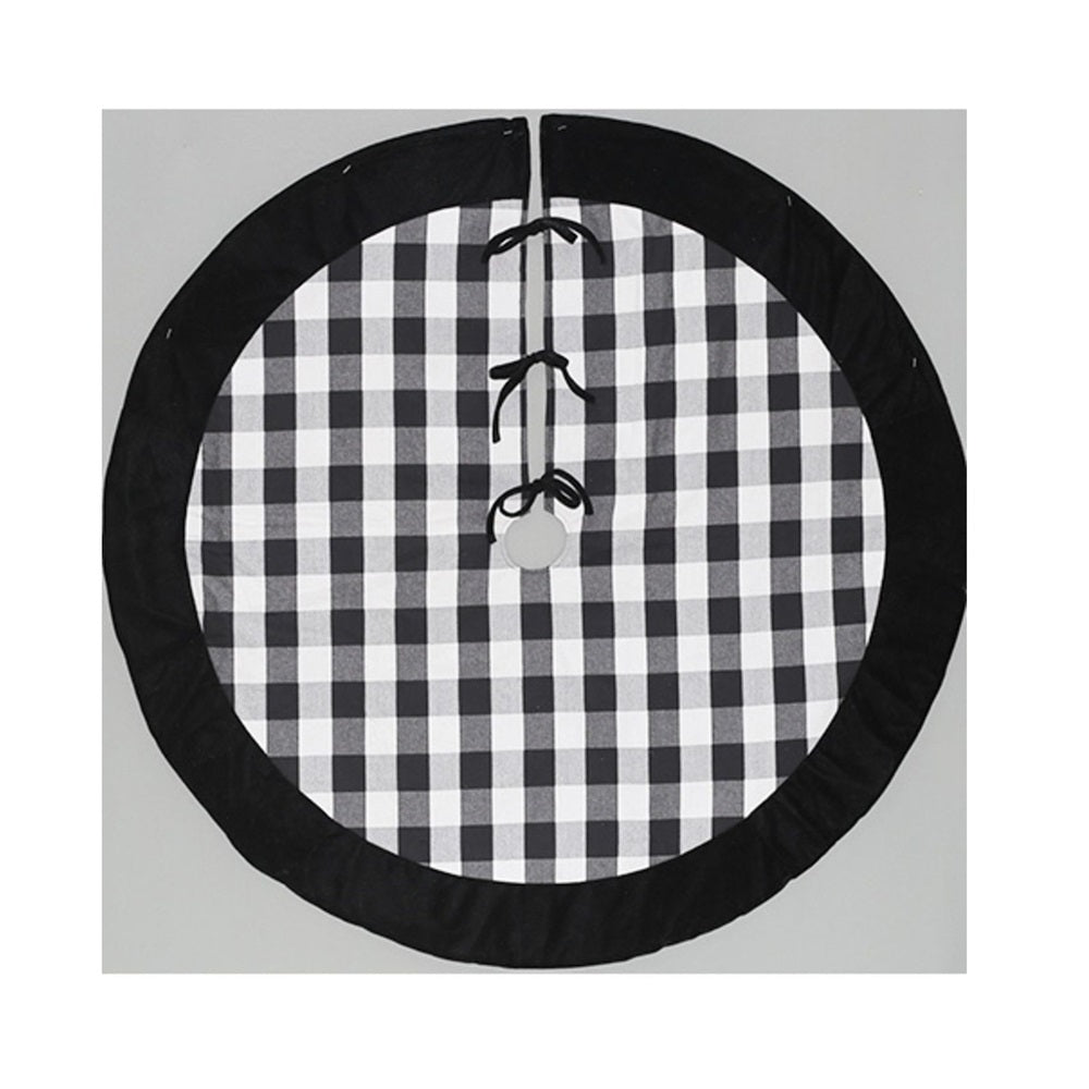 Dyno 2487133-1AC Plaid Christmas Tree Skirt