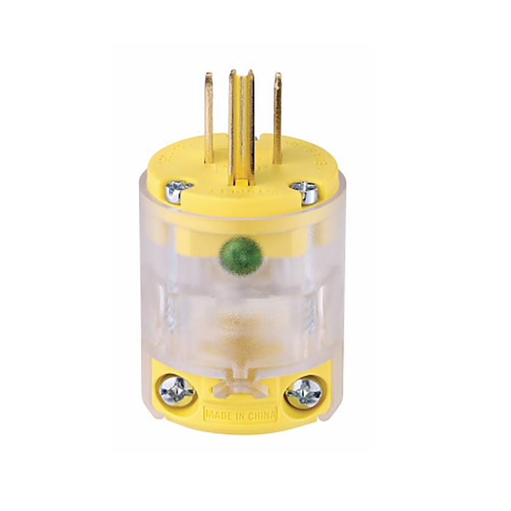 Eaton 515PLT-F-L/ Straight Blade Plug, 125 Volt, 15 AMP