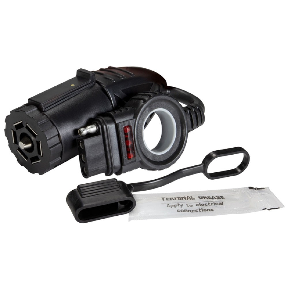 Endurance 47348 Easy-Pull LED Test Flex Adapter, ABS Plastic, Black
