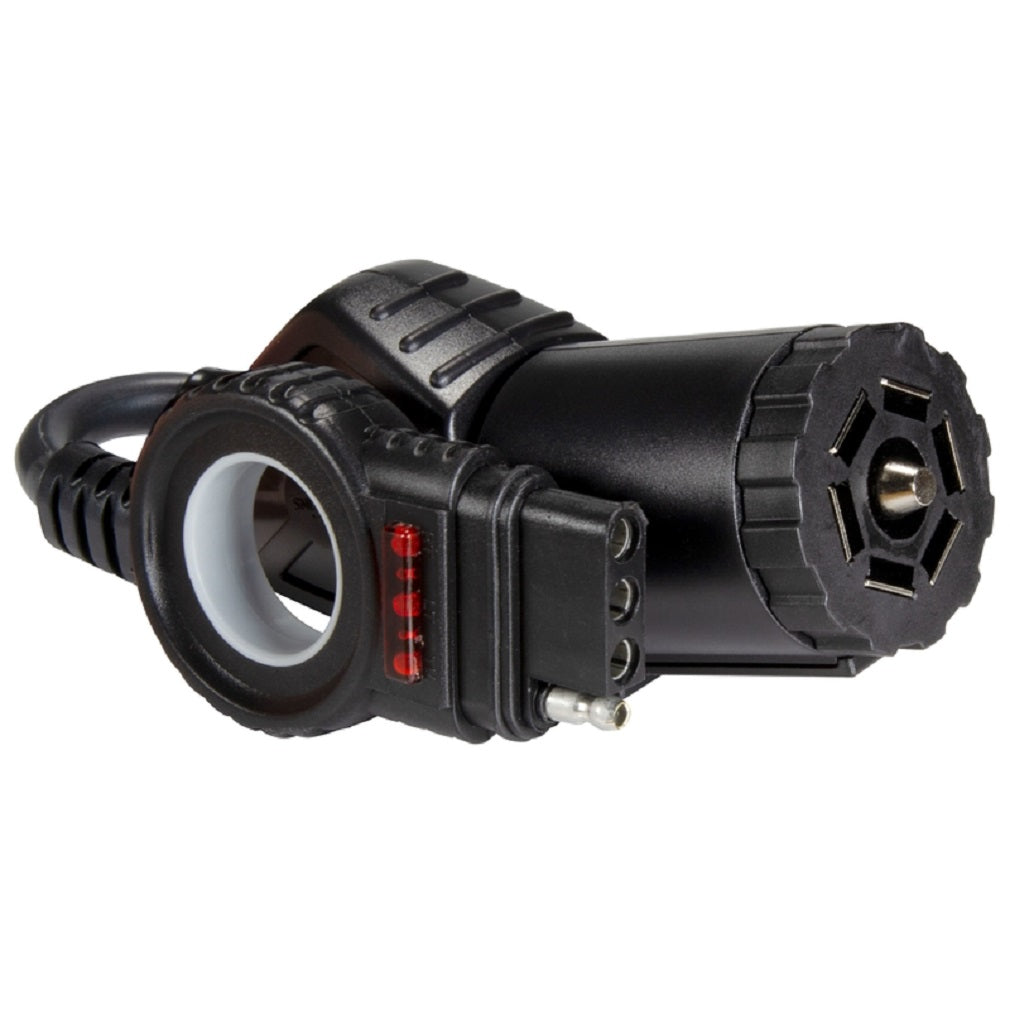 Endurance 47348 Easy-Pull LED Test Flex Adapter, ABS Plastic, Black