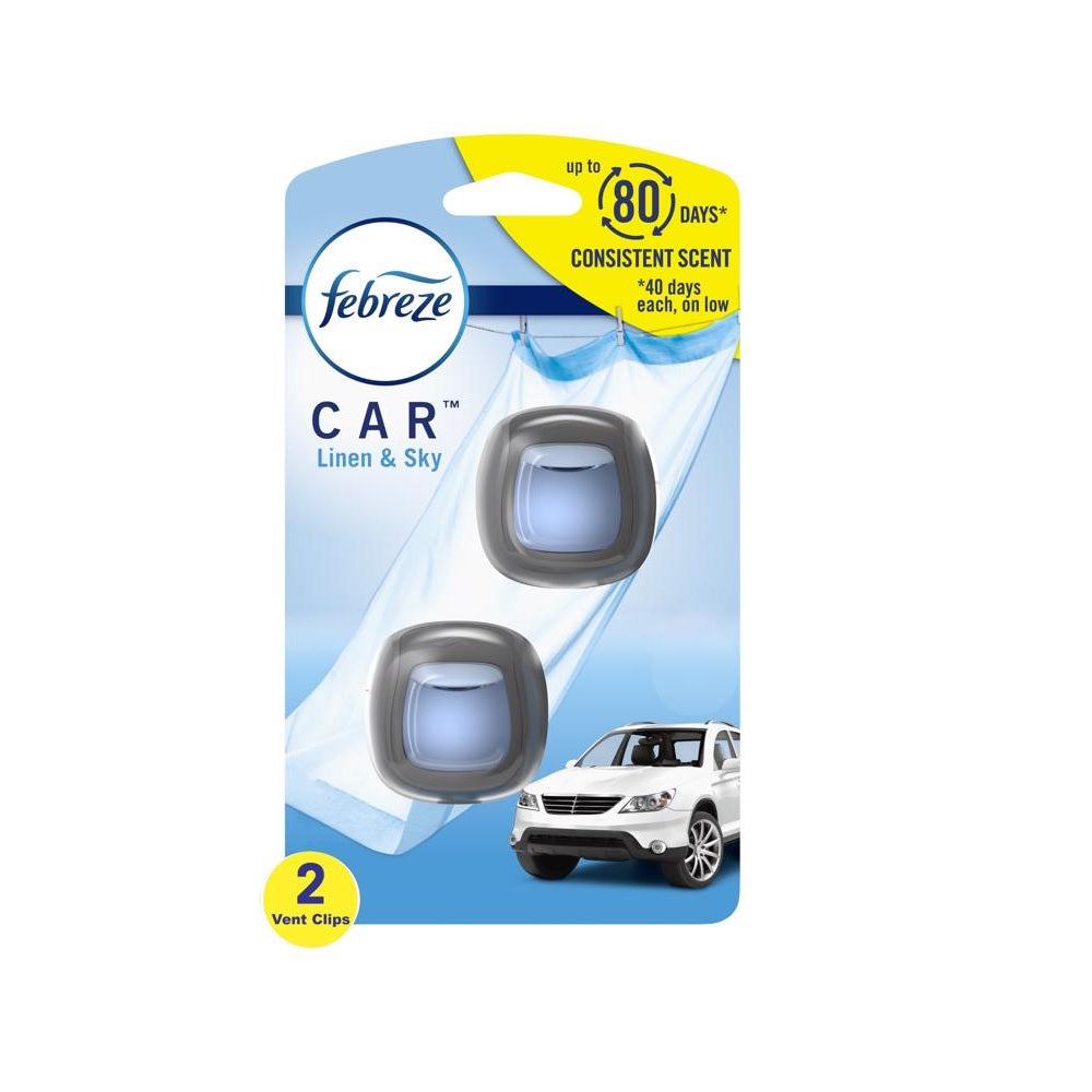 Febreze 01052 Car Air Freshener, 0.06 Oz