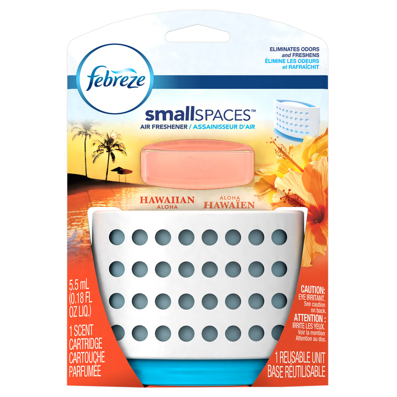 Febreze 29214 Small Spaces Air Freshener, Hawaiian Aloha, 5.5 Ml