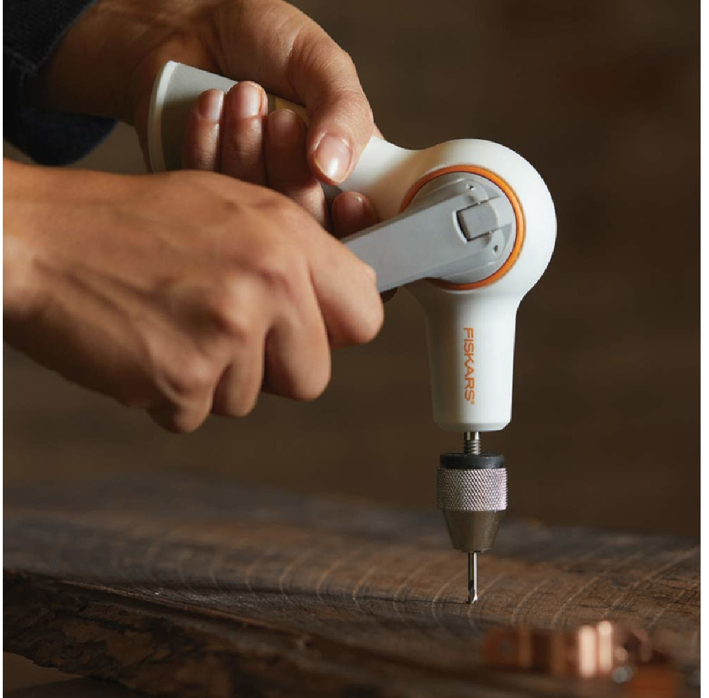 Fiskars 132420-1001 Precision Hand Drill Kit