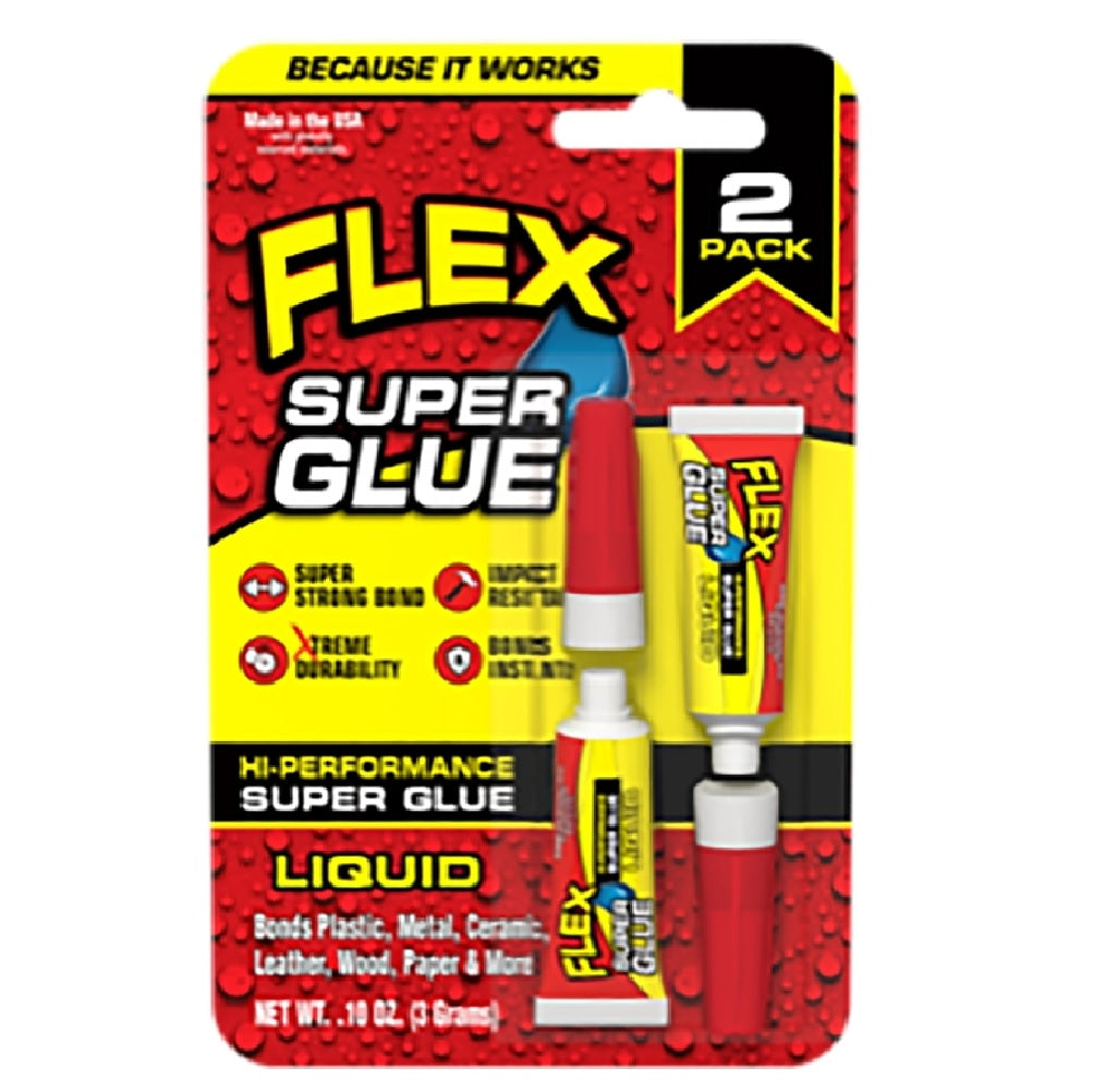 Flex Seal SGLIQ2X3 High Performance Super Glue, 3 Gram