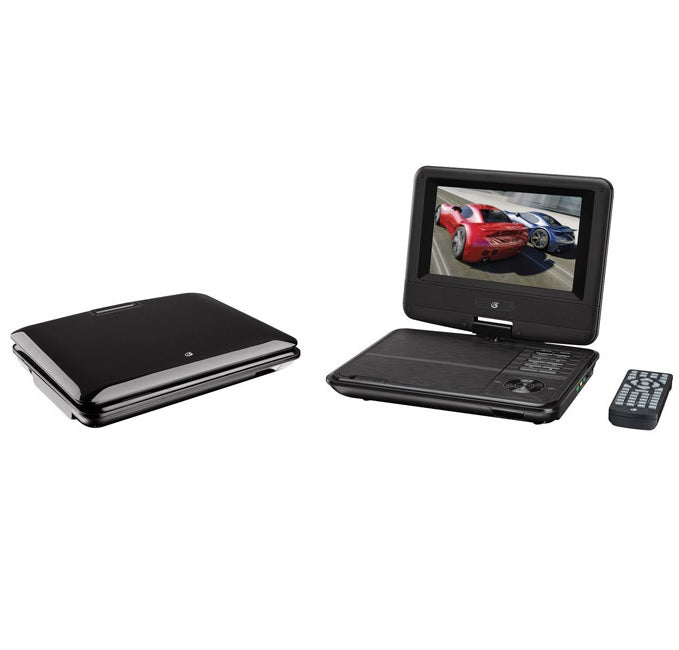 GPX PD701B Portable DVD Player, Black