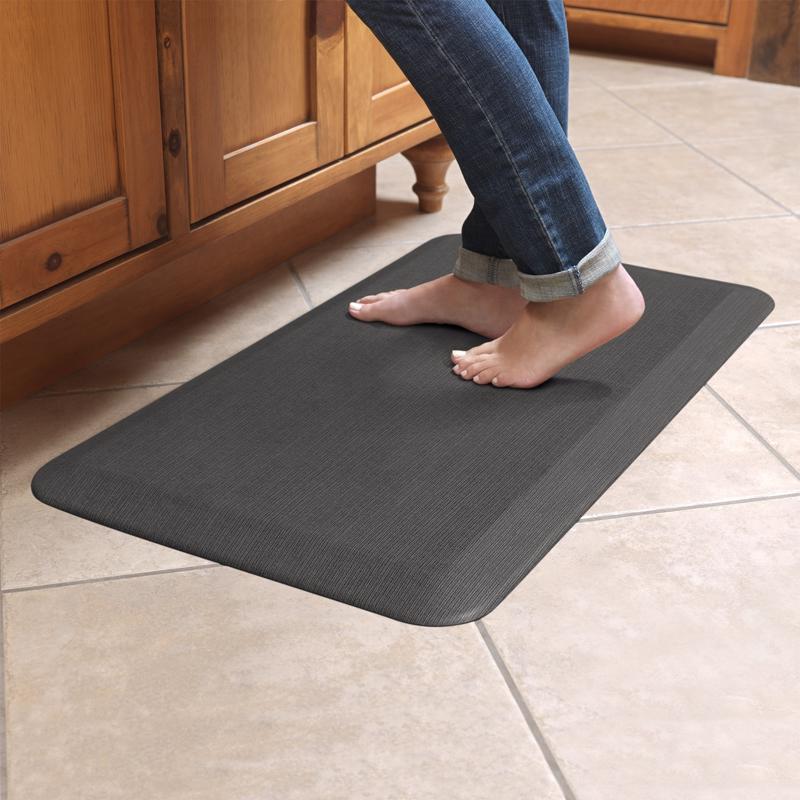 Gel Pro 108-23-2030-4-R Nonslip Anti Fatigue Mat, Charcoal, 30 inch x 20 inch