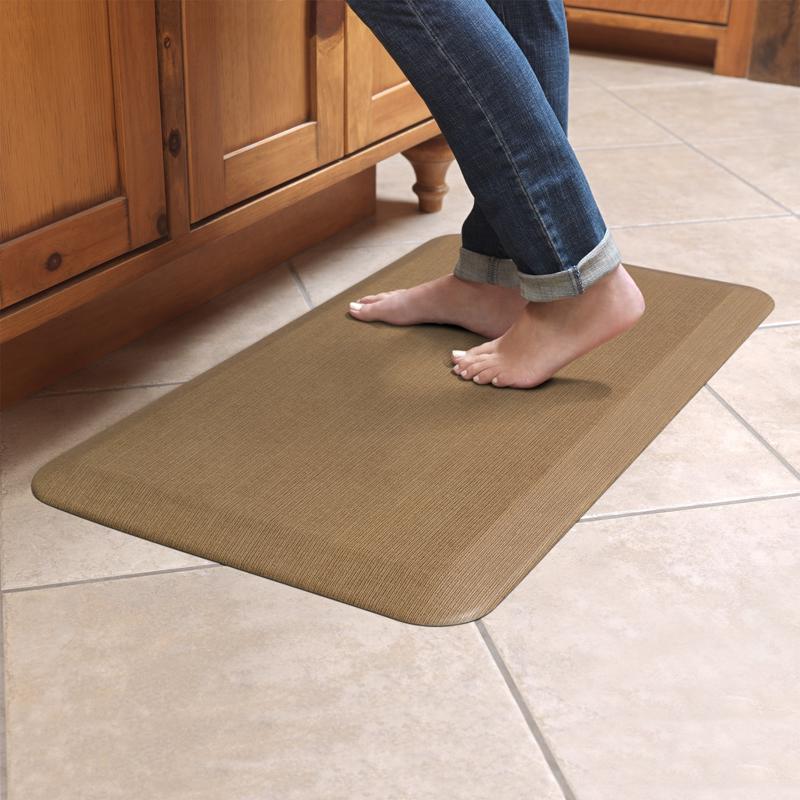 Gel Pro 108-23-2030-5-R Anti Fatigue Mat, Khaki, 30 inch x 20 inch