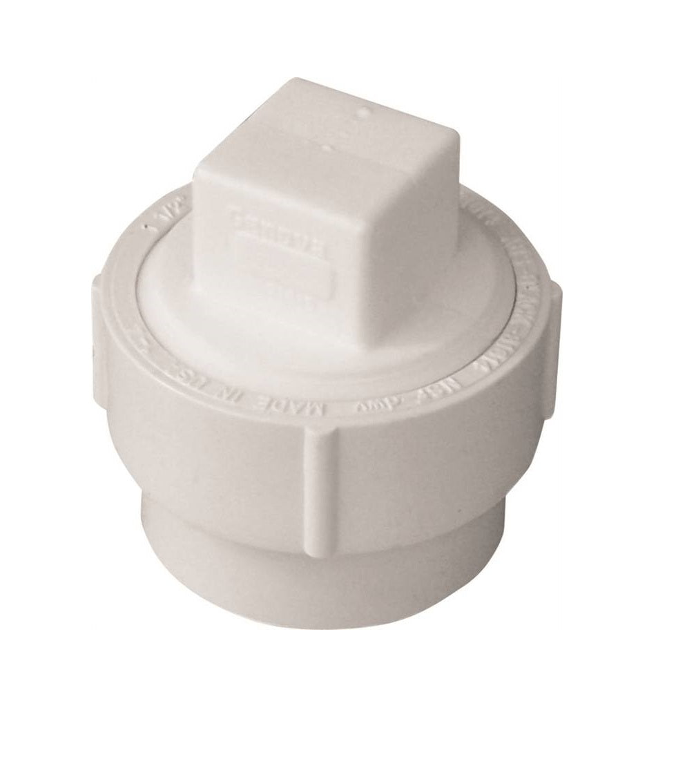 Genova 193704AS Fitting Cleanout with Threaded Plug, 4 in