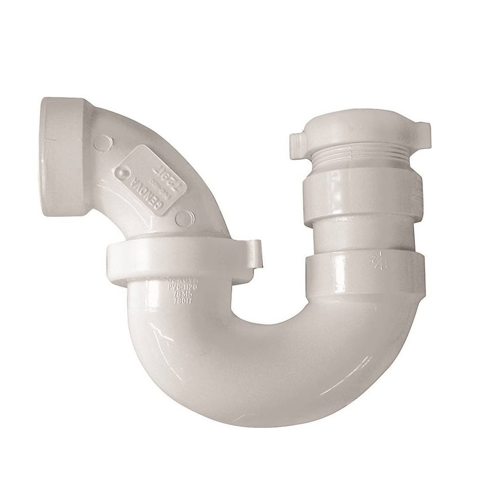 Genova 193221A 700 Series P-Trap, 1-1/2 in x 1-1/4 in