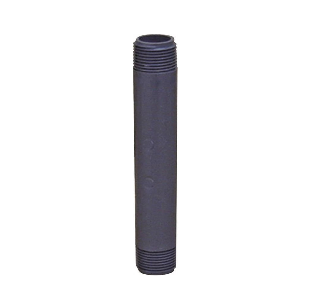 Genova 205480BC Pipe Nipple, Grey 1/2 in X 48 in