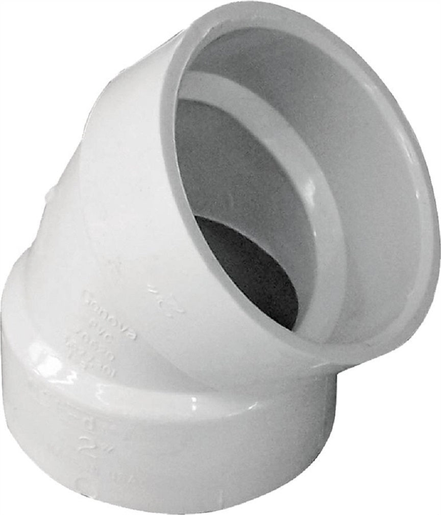 Genova 192522P/05886H Drain Pipe Elbow, 45 Degrees, 2 Inch