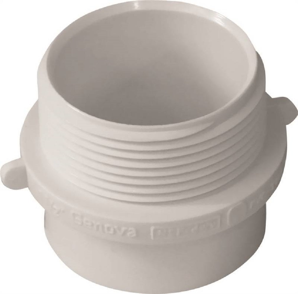 Genova 193211-11/192860 PVC Pipe Adapter, 1-1/2 Inch x 1-1/4 Inch