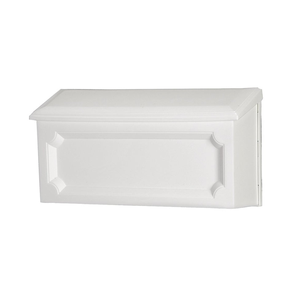 Gibraltar Mailboxes WMH00WAM Windsor Mailbox, Polypropylene, White