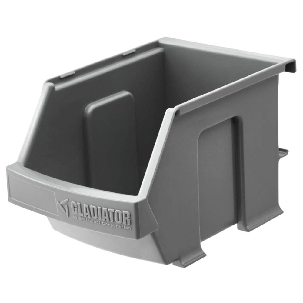 Gladiator GAWESB3PGC Garage Storage Bins, Plastic, Grey