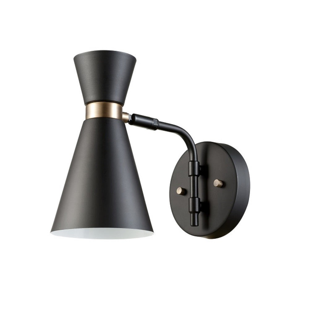 Globe Electric 65855 Belmont Hourglass Wall Sconce, 60 Watts, 120 Volt