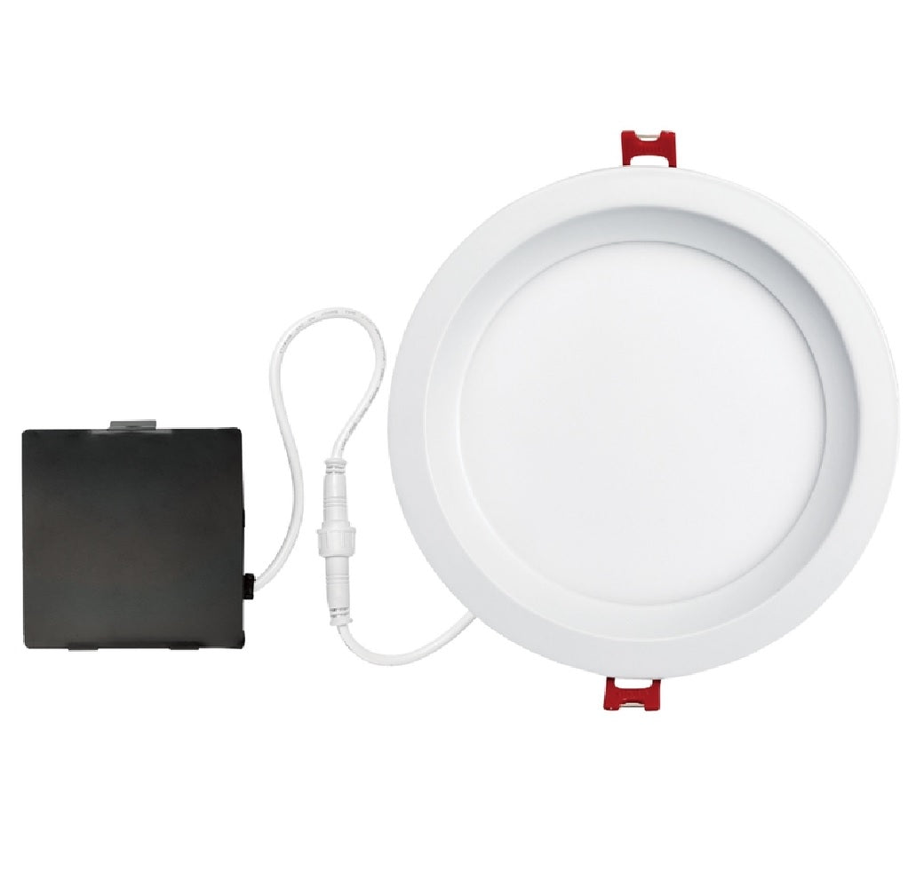 Globe 91500 LED Recessed Downlight, White, 65 watt, 120 volt