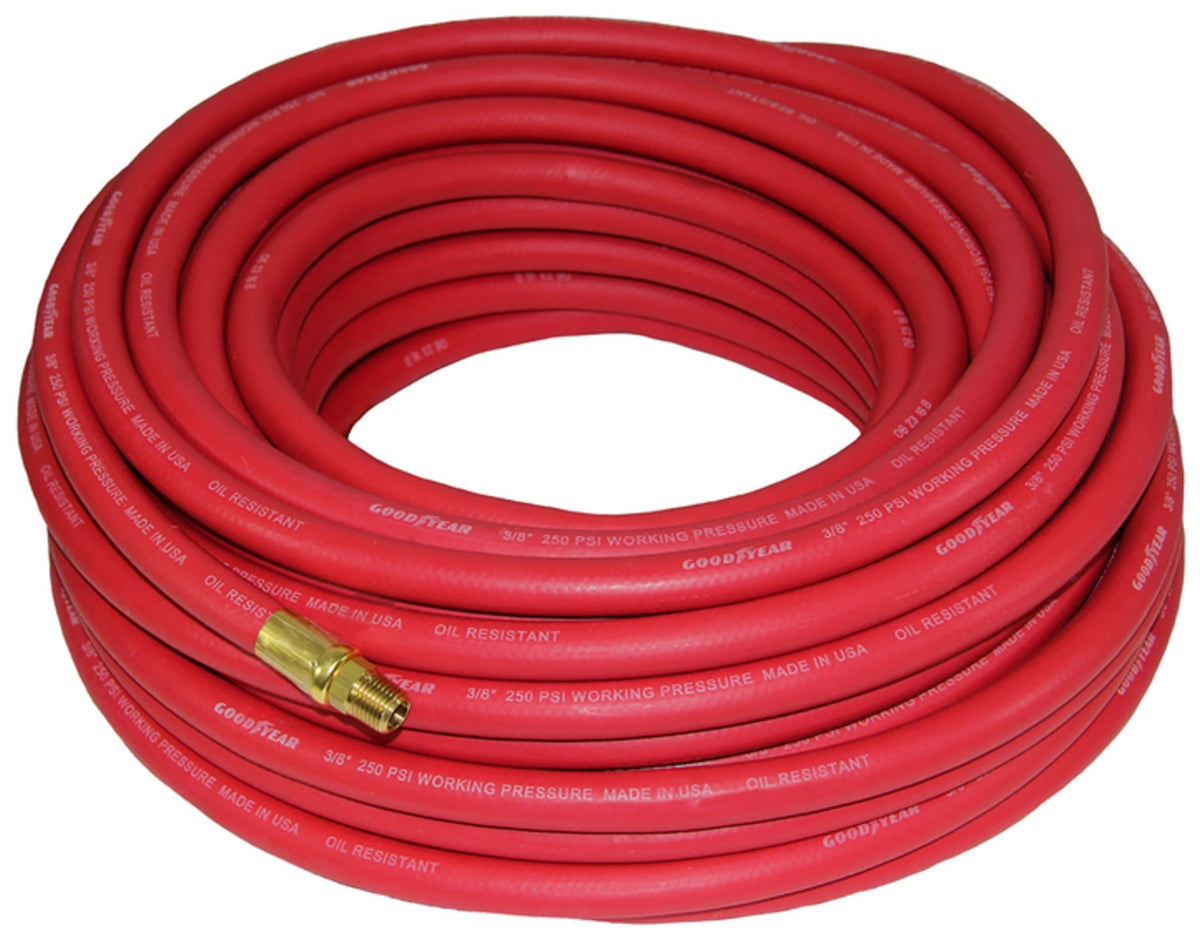 Grip 12674 Goodyear Air Hose, 50' x 3/8", Red