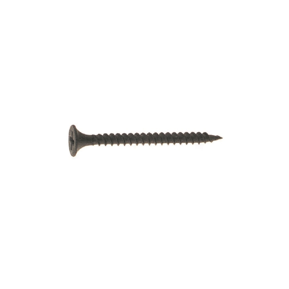 Grip-Rite 114DWS25BK Phillips Drywall Screws, Steel, 1-1/4 Inch