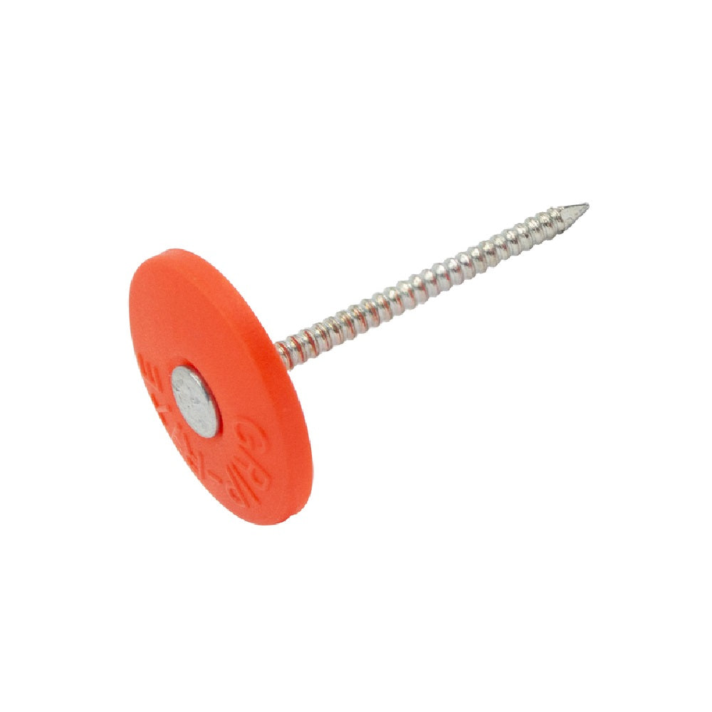 Grip-Rite GC3 Full Round Head Cap Nail, Electro-Galvanized