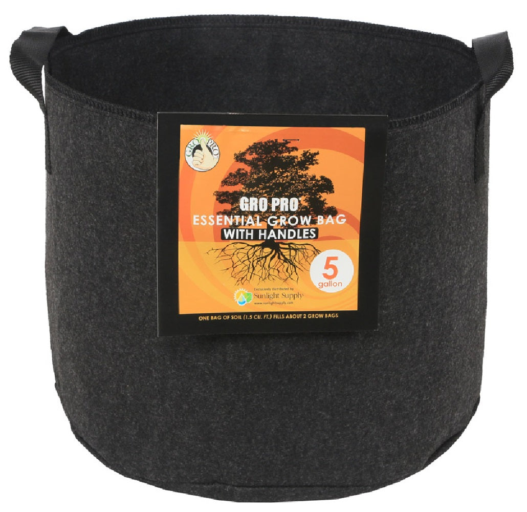 Gro Pro 725322 Essential Grow Bag, 5 Gallon Capacity