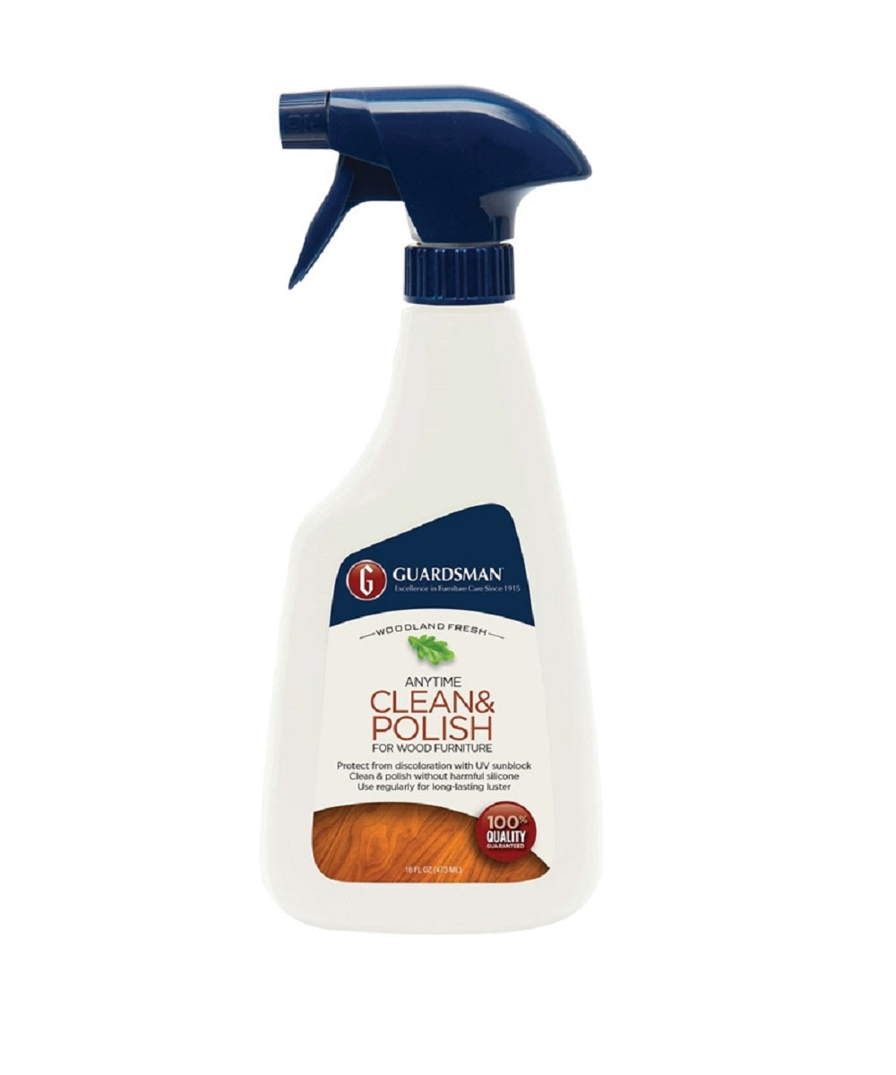 Guardsman 461100 Anytime Clean & Polish Furniture, 16 Oz