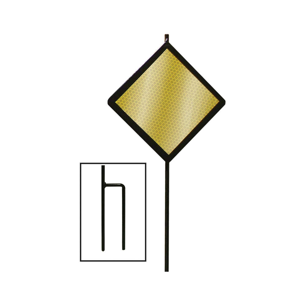 HY-KO DMD80048A Road Marker, Amber, 48"