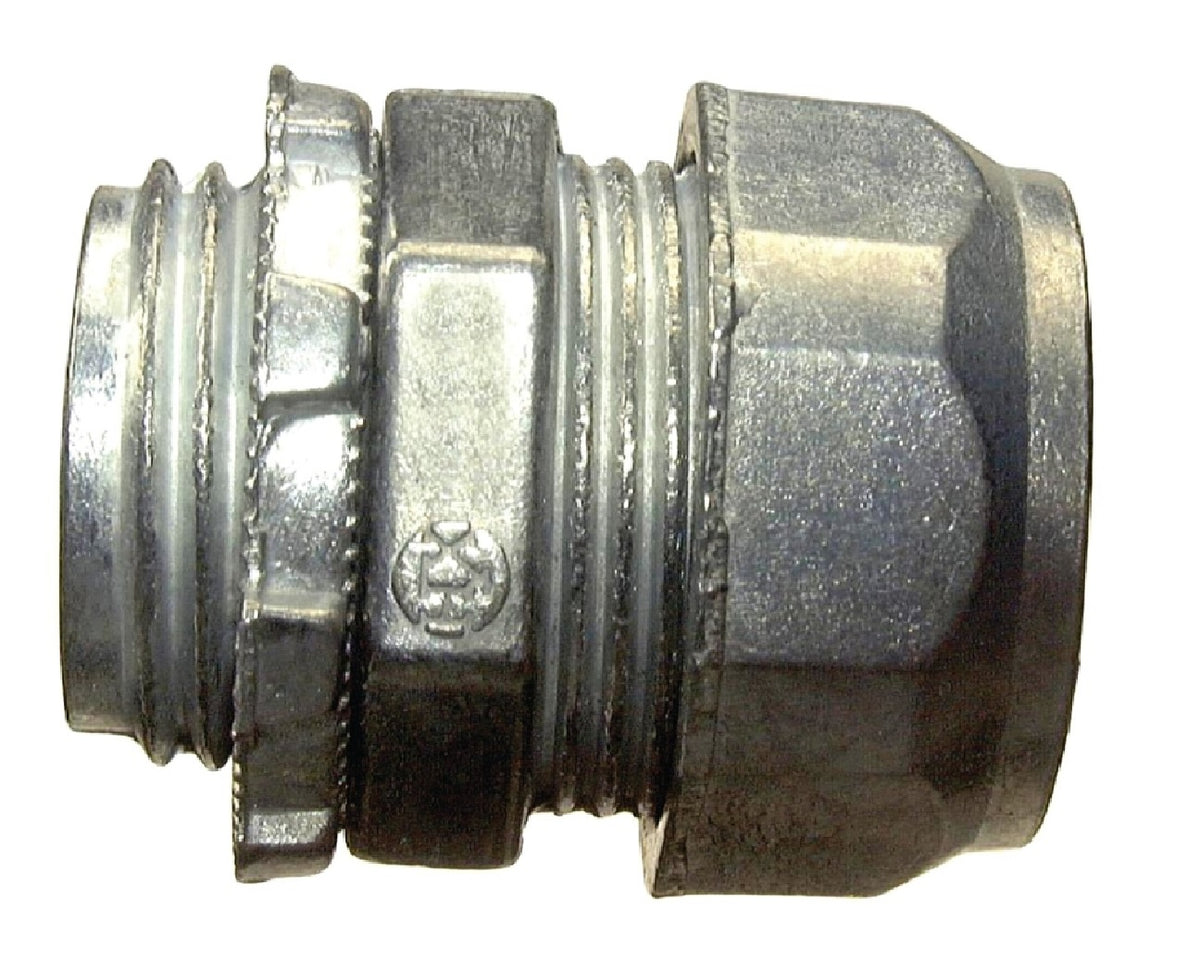 Halex 20210/22210 EMT Compression Connector, 1/2 Inch, Zinc