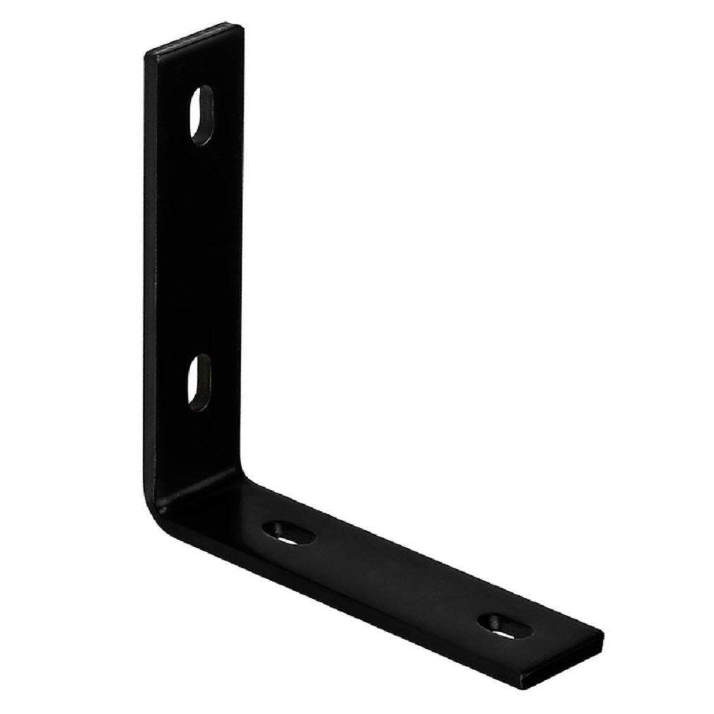 Hampton 01-3405-016 Inside L Corner Brace, Steel, Black