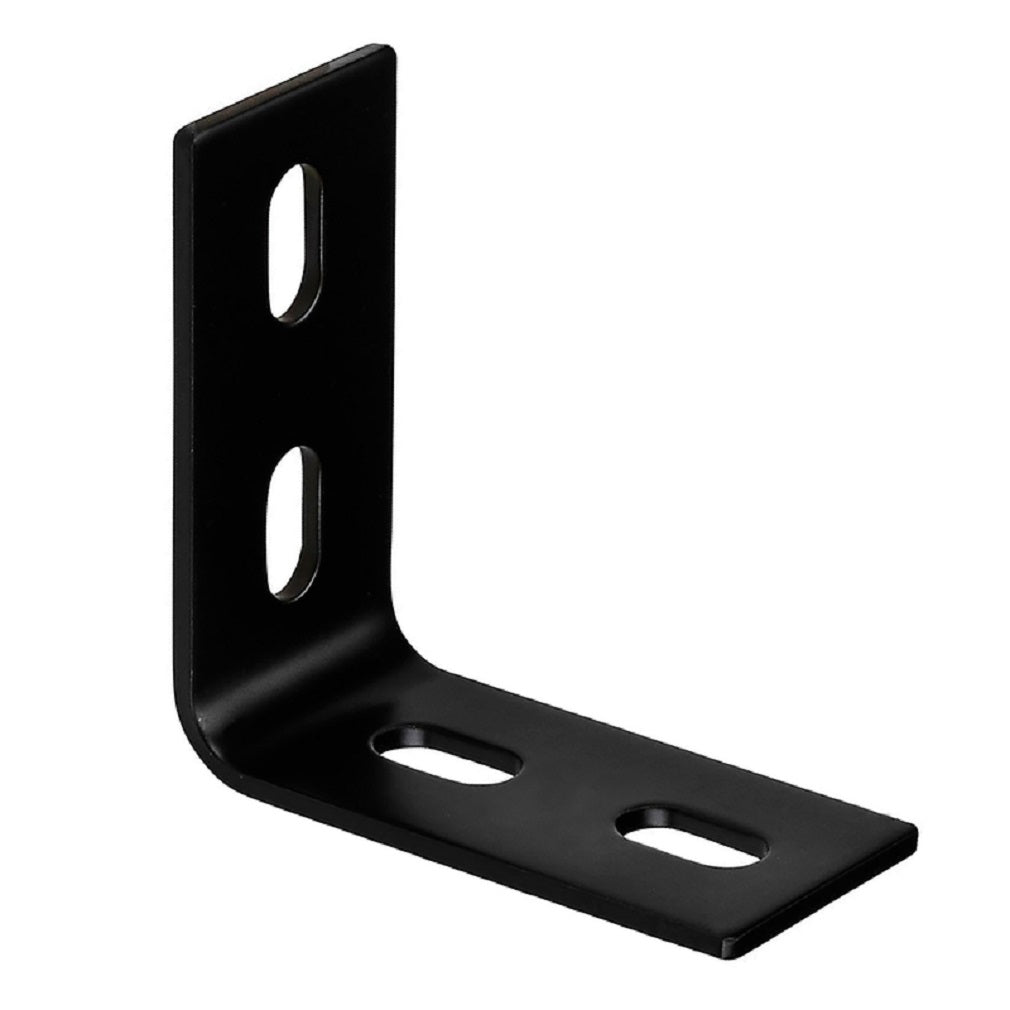 Hampton 01-3405-010 Inside L Corner Brace, Steel, Black