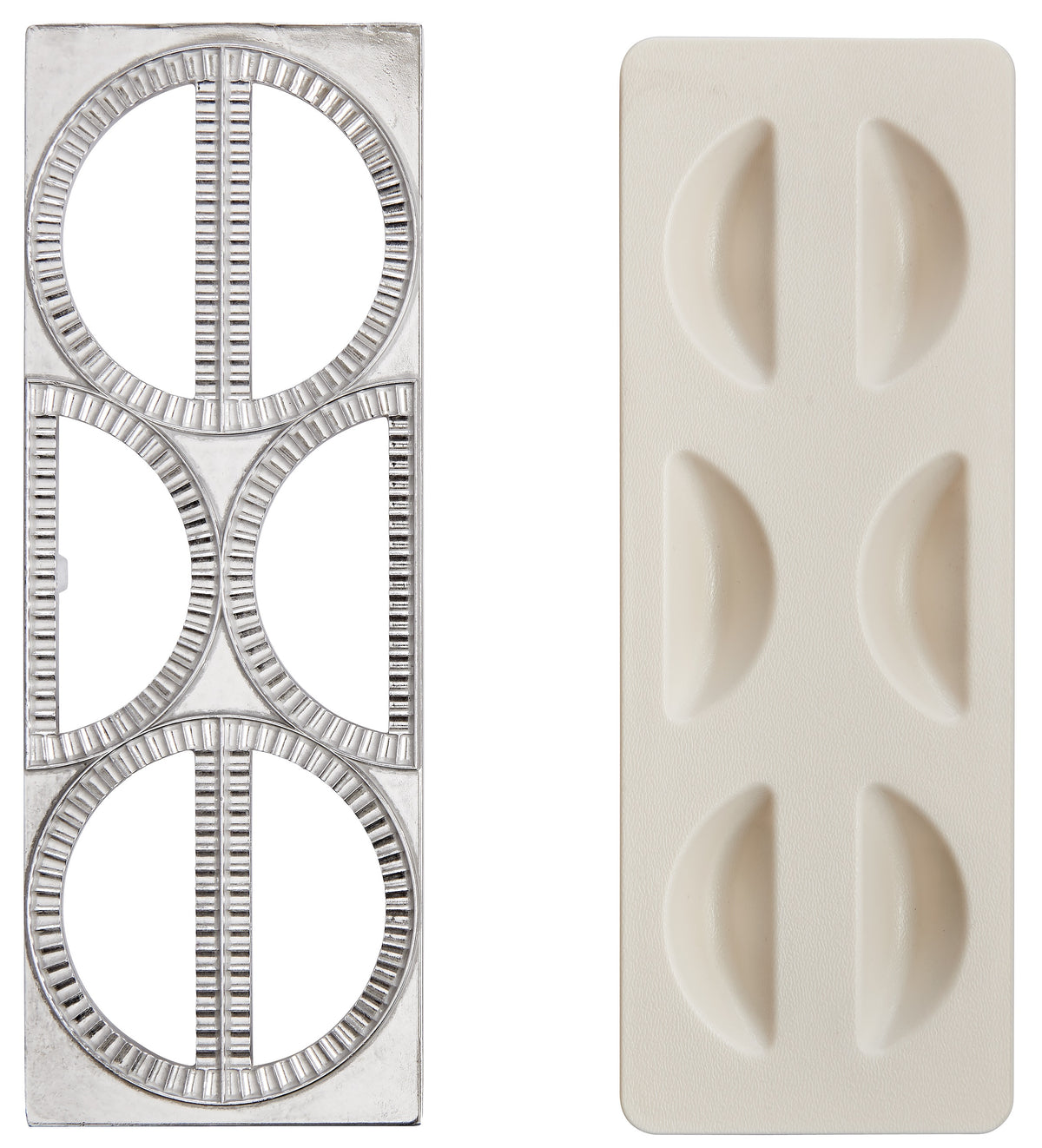 Harold Import 43815 Pierogi Dumpling Maker, Aluminum/Plastic