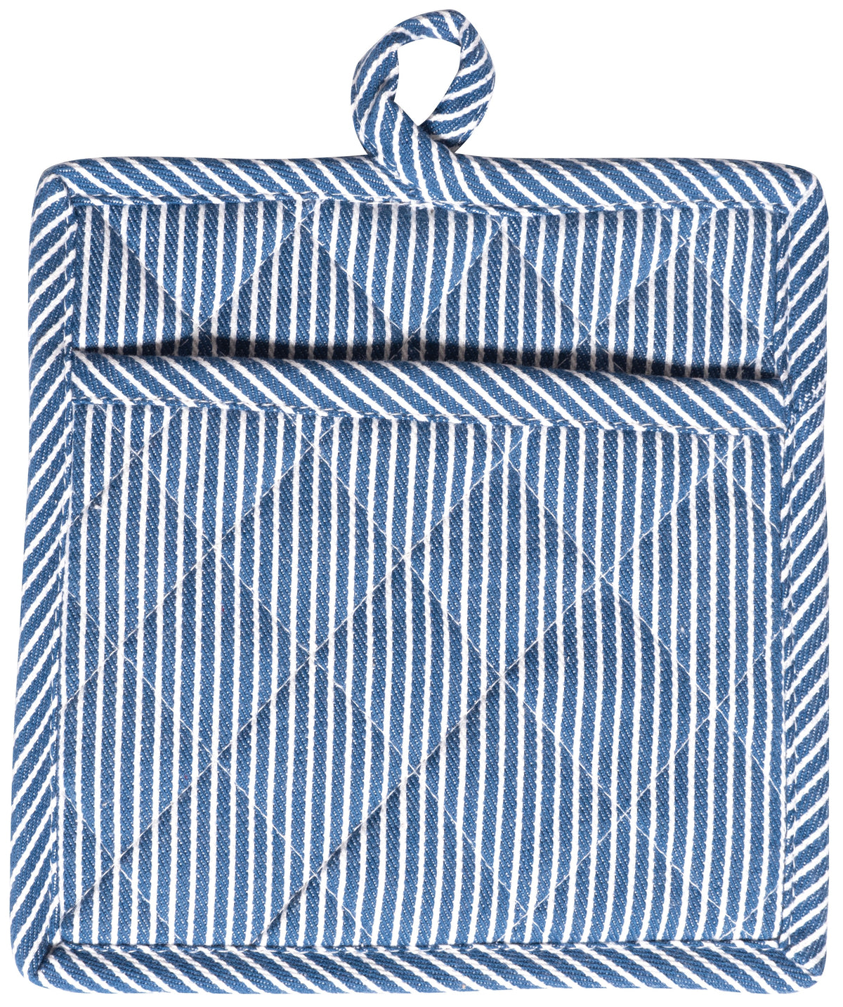 Harold Import 02996 Railroad Stripe Oven Mitt, 7" x 10"