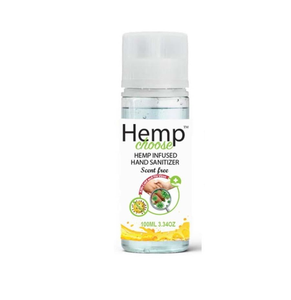 Hemp Choose SP-04237 Hand Sanitizer, 3.34 oz