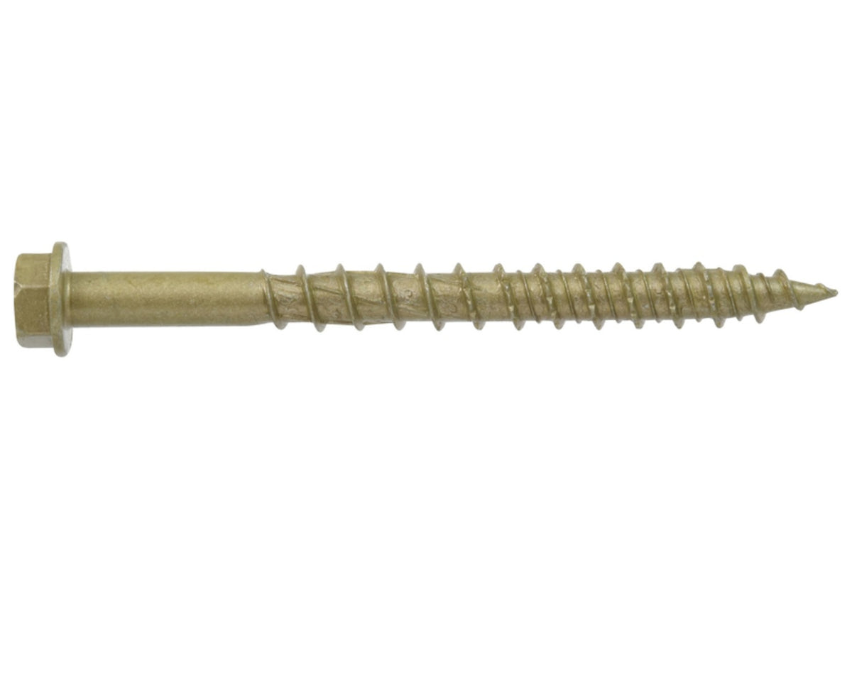 Hillman Fasteners 116906 Power Pro ONE Multi-Material Screws, 1/4" x 2-3/4"