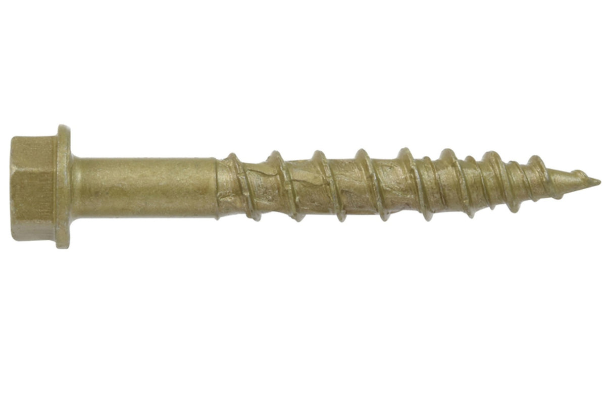 Hillman Fasteners 116903 PowerPro One Star Multi-Material Screws, Bronze