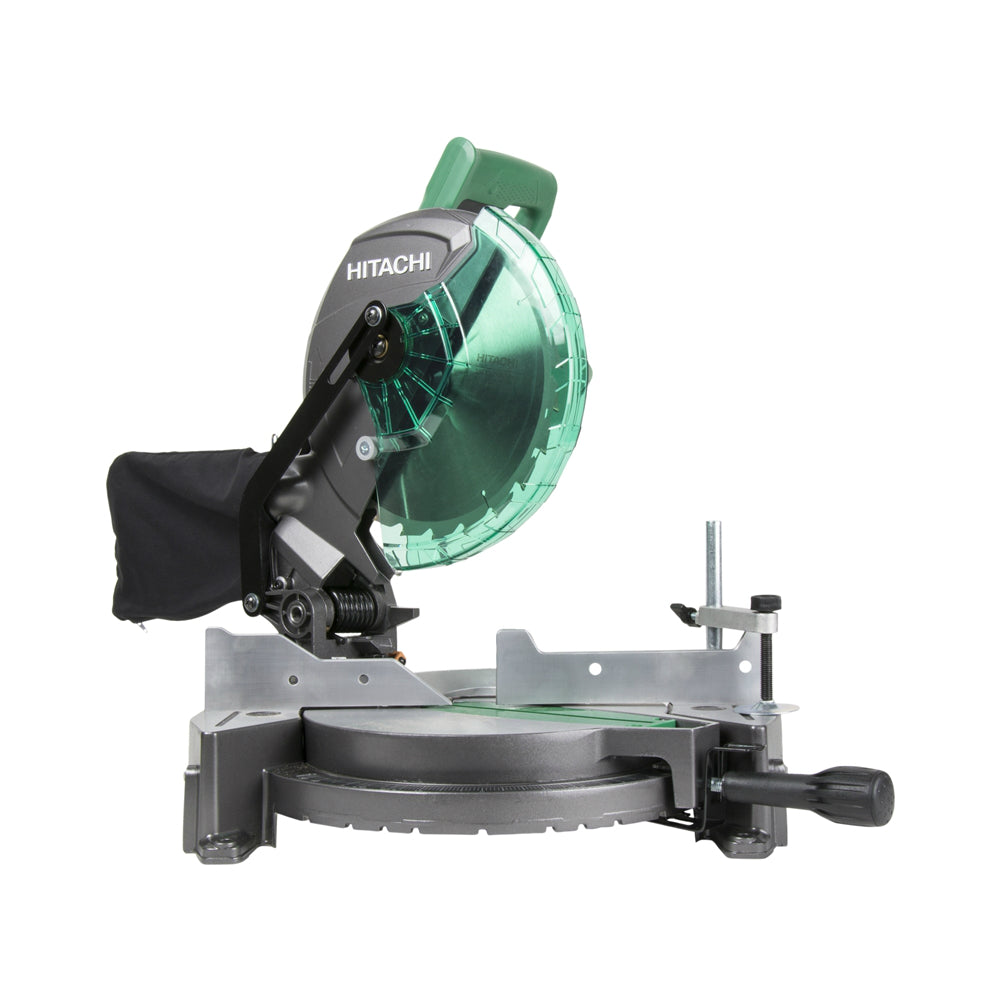 Metabo HPT C10FCSM Single Bevel  Compound Miter Saw, 15 Amp, 10"