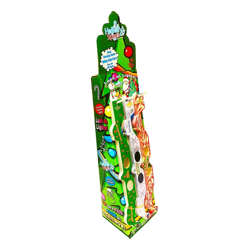 Holiday Specs hlcounter Look At Lights Snowman 3D Glasses, Cardboard