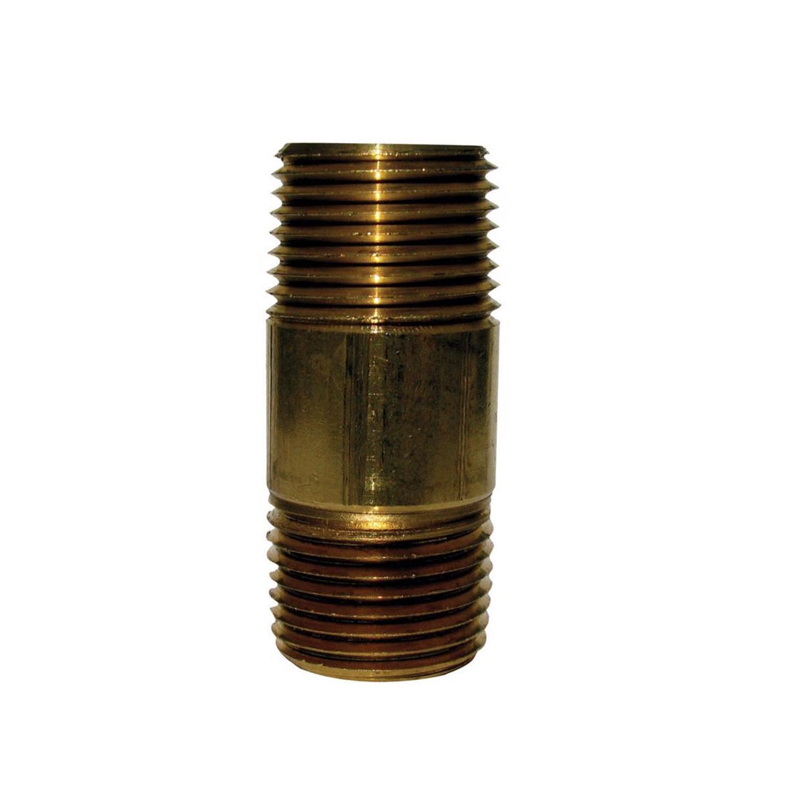 Homeplus+ 6JC126300201022 MPT Nipple, Red Brass