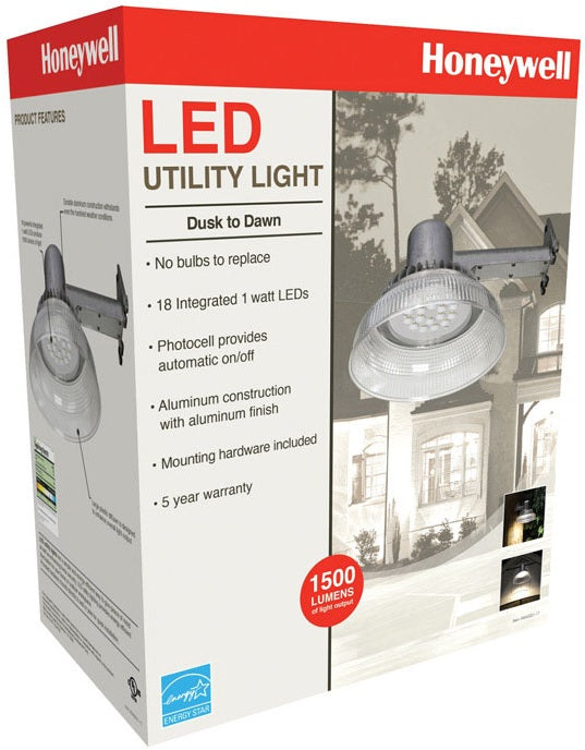 Honeywell MA0021-17 Area Light With Sensor, 120 Volts, 21 Watts