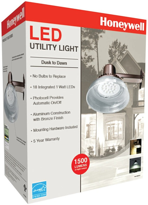Honeywell MA0021 Area Light With Sensor, 120 Volts, 21 Watts